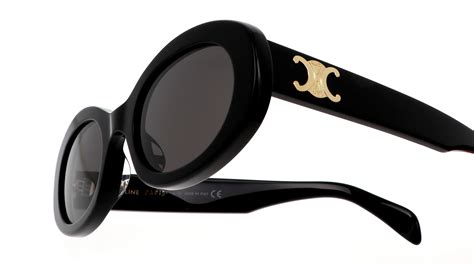 celine cl40194u 25a|Celine Triomphe CL40194U Oval Sunglasses .